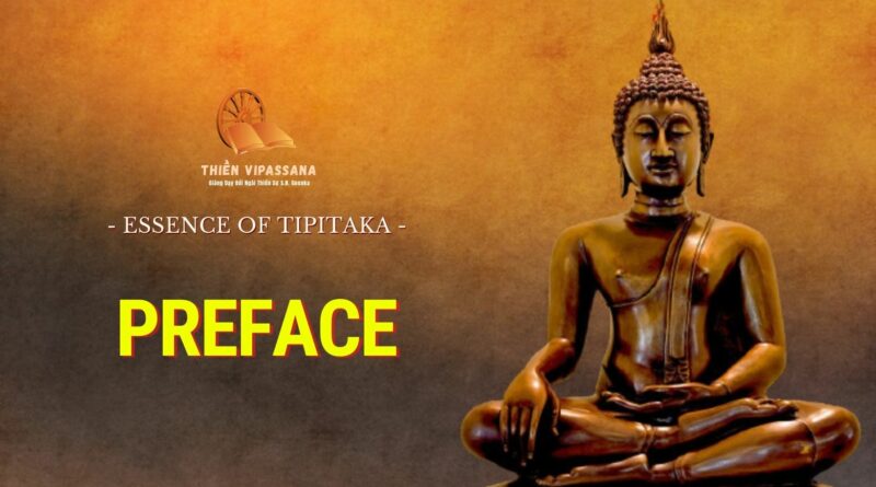 ESSENCE OF TIPITAKA - PREFACE