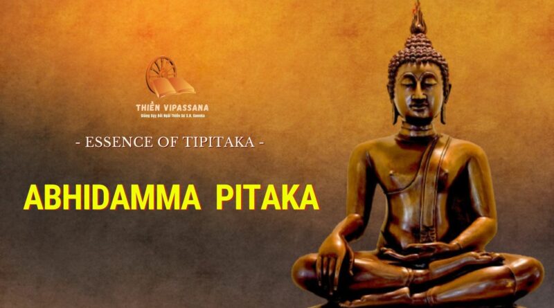 ESSENCE OF TIPITAKA - ABHIDAMMA PITAKA