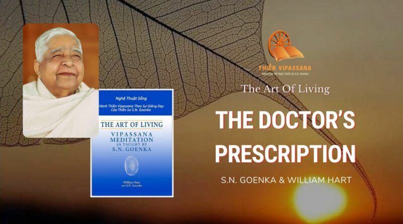 THE DOCTOR'S PRESCRIPTION - THE ART OF LIVING