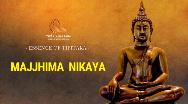 ESSENCE OF TIPITAKA - MAJJHIMA NIKAYA