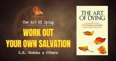 THE ART OF DYING - WORK OUT YOUR OWN SALVATION