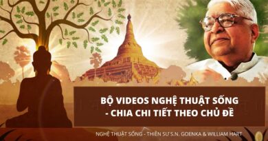BỘ VIDEOS NGHỆ THUẬT SỐNG CHIA CHI TIẾT THEO CHỦ ĐỀ - S.N. GOENKA & WILLIAM HART