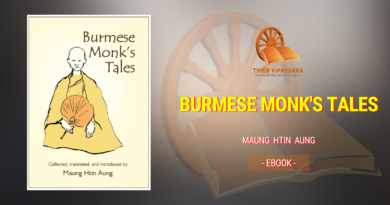 BURMESE MONKS TALES - MAUNG HTIN AUNG