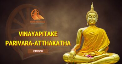 VINAYAPITAKE PARIVARA-ATTHAKATHA