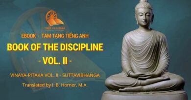 BOOK OF THE DISCIPLINE VOL. II - VINAYA-PIṬAKA VOL. II (SUTTAVIBHAṄGA)